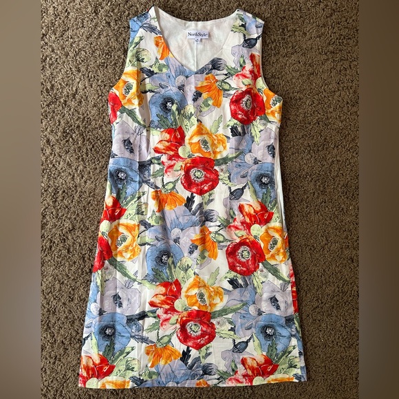 COPY - NorthStyle Sleeveless Cotton Mini Dress - Picture 1 of 3